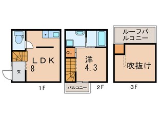 W&R APARTMENT 01の物件間取画像